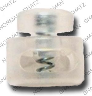 frost white drum cord lock #534