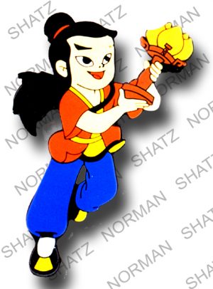 pvc keychain ornament (300 002)