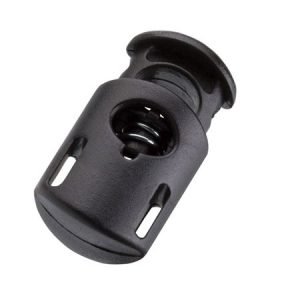 black oval slotted cylinder cord lock #593